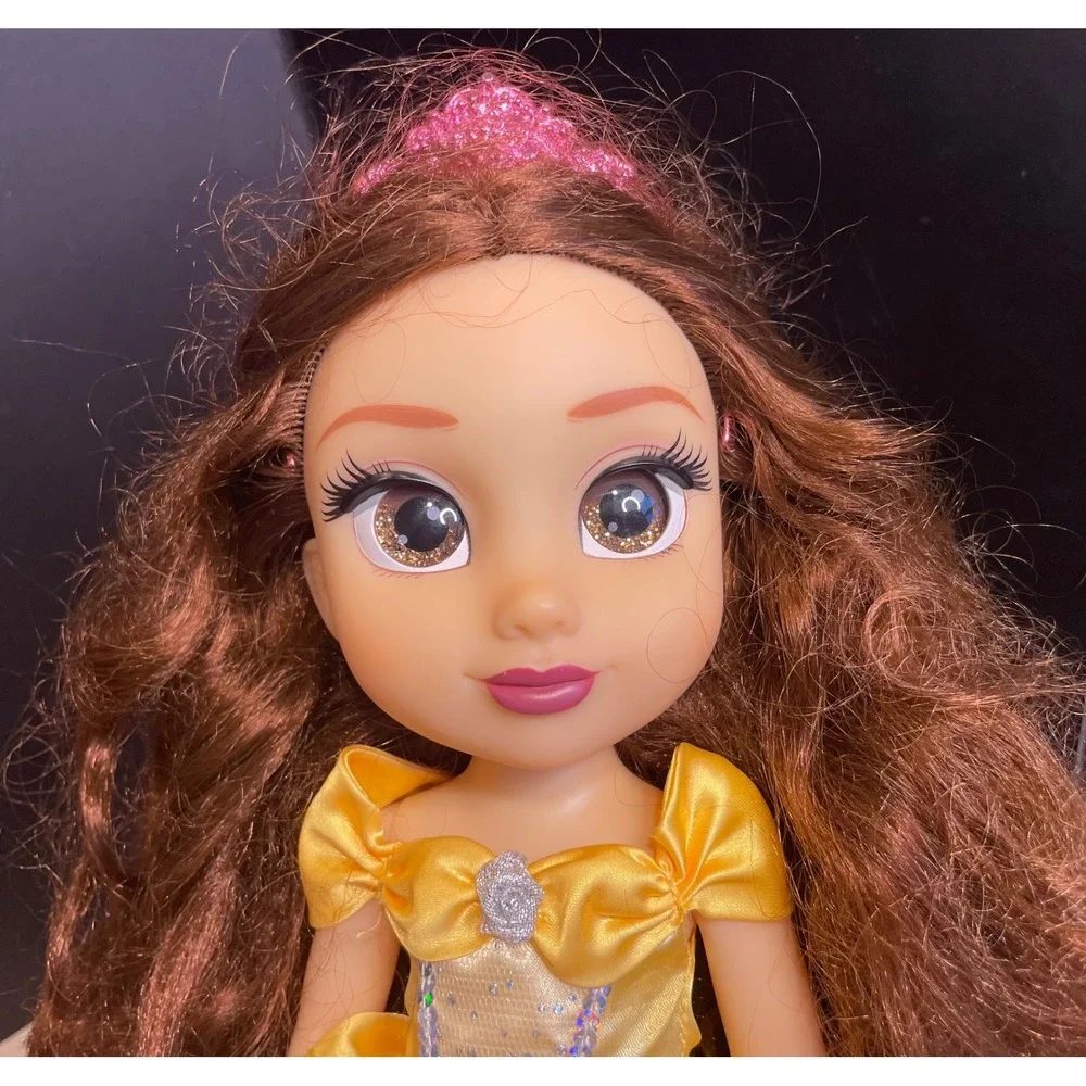 Disney Princess Belle Jakks Pacific Doll 14in & Sofia the First Doll Yellow‎